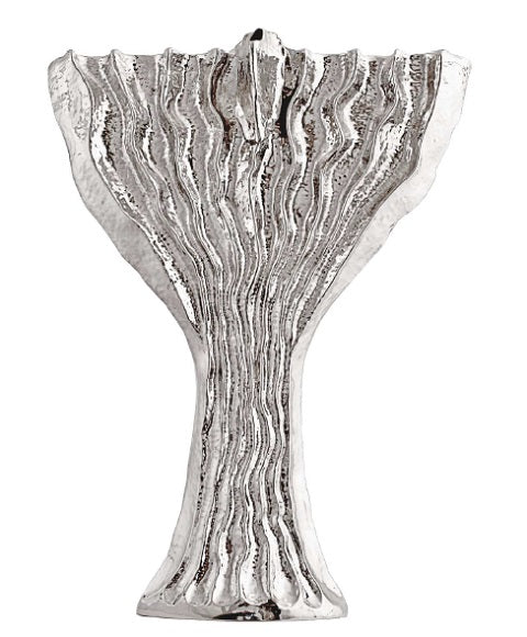 CHANUKIAH "ASHUR" – STERLING SILVER