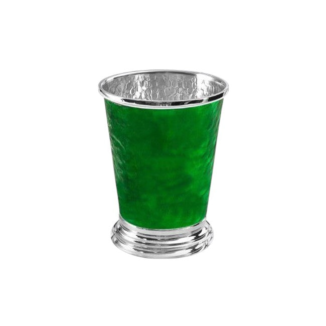 CUP "HAMMER and COLOUR" - SILVER PLATED WITH ENAMEL