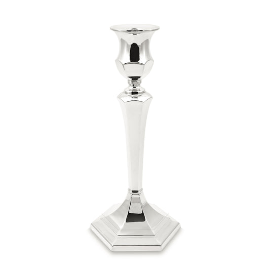 HEXAGON CANDLESTICK - STERLING SILVER