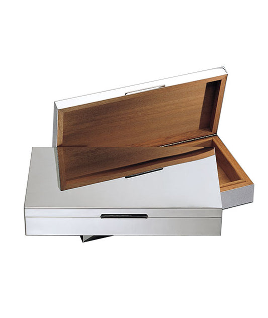 BOX WOOD INSIDE - STERLING SILVER