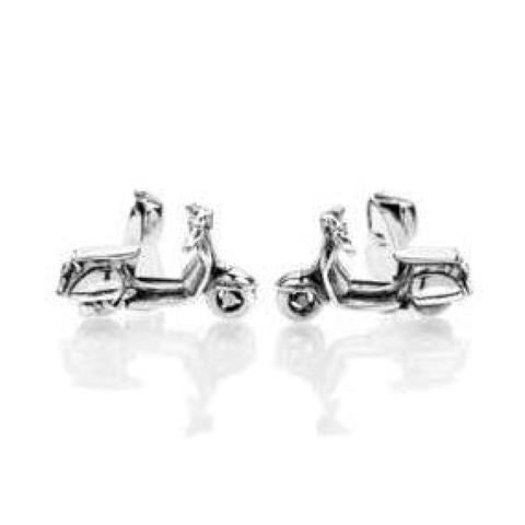 VESPA CUFFLINKS - STERLING SILVER
