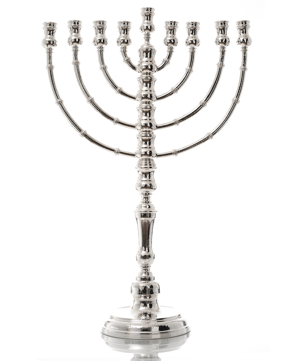 CHANUKIAH - STERLING SILVER 80CM