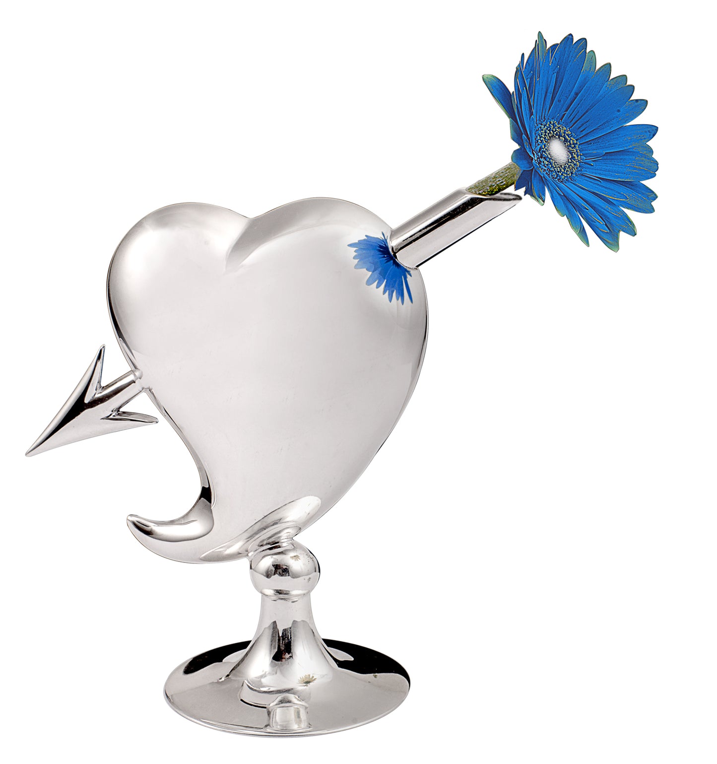 BICHIEROGRAFIA HEART VASE - STERLING SILVER