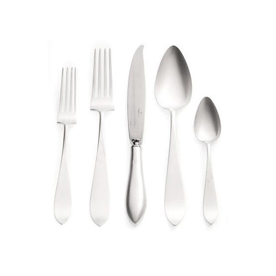 DUE SICILIE – 5 PIECES AMERICAN PLACE SETTING – SILVER PLATED