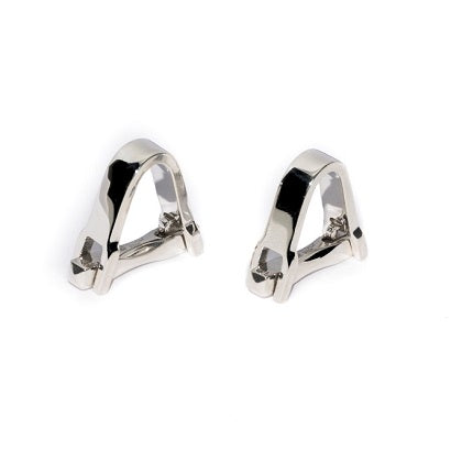 "BRIDGE” CUFFLINKS - STERLING SILVER