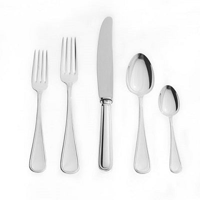 ANGLIA – 5 PIECES AMERICAN PLACE SETTING – SILVER PLATED