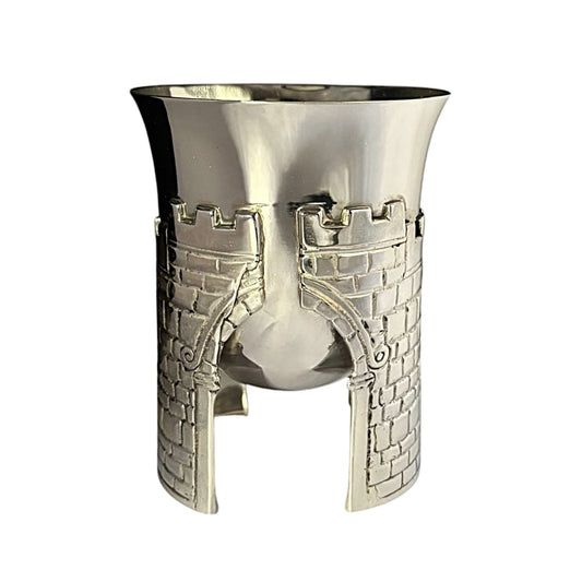 "JAFFA GATE" KIDDUSH CUP – STERLING SILVER