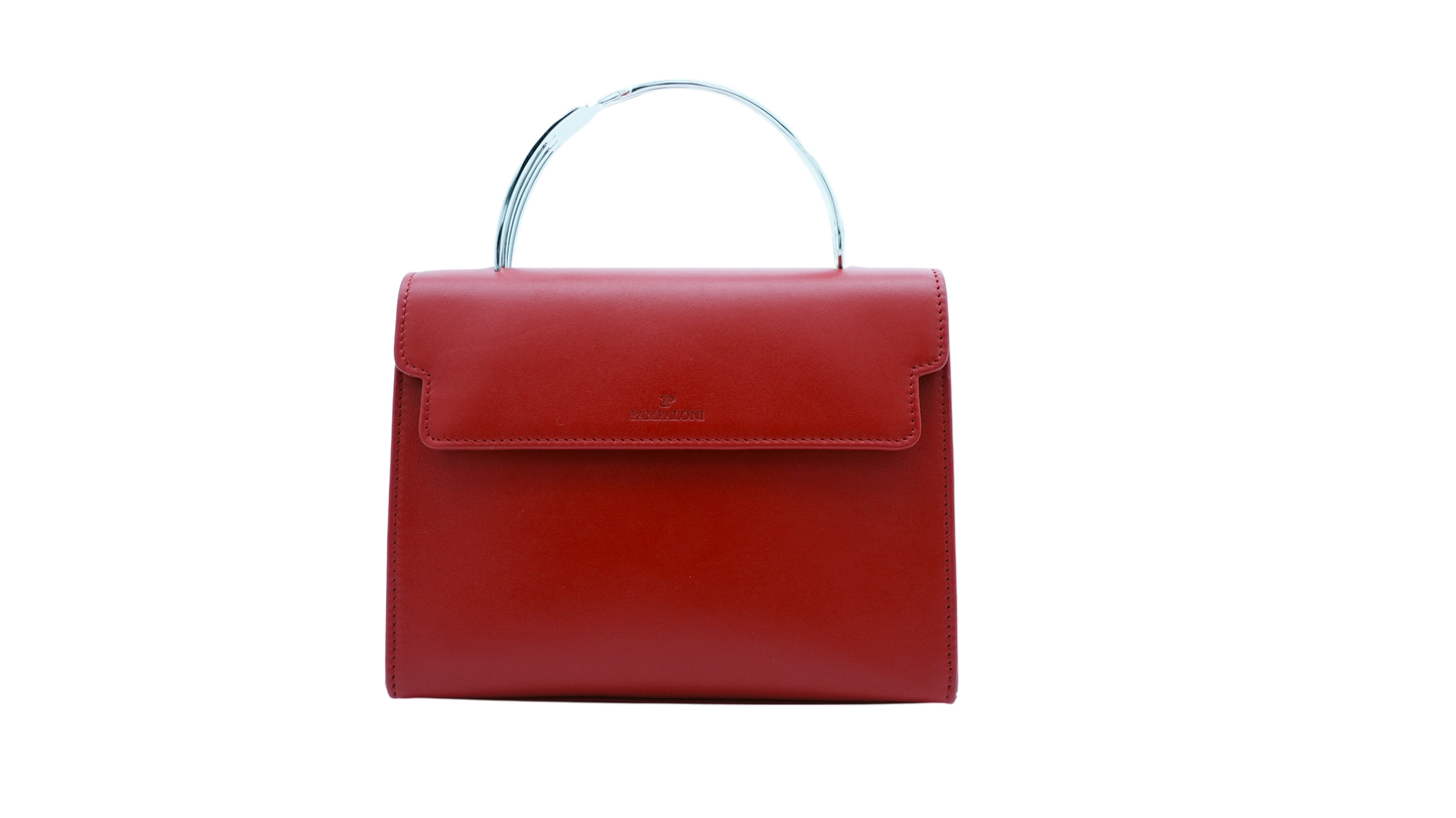RED -FORK HANDBAG