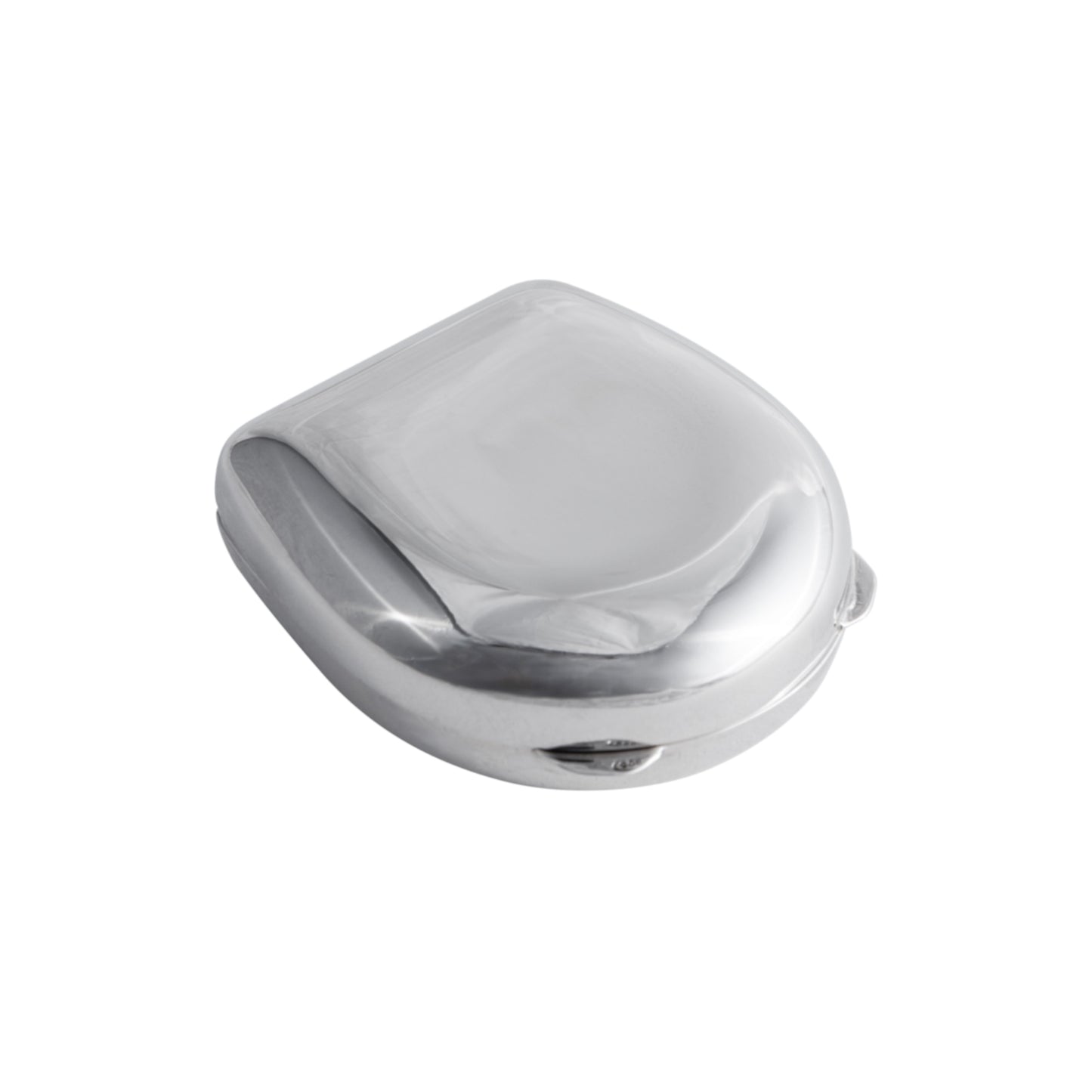 "HEEL" PILL BOX - STERLING SILVER