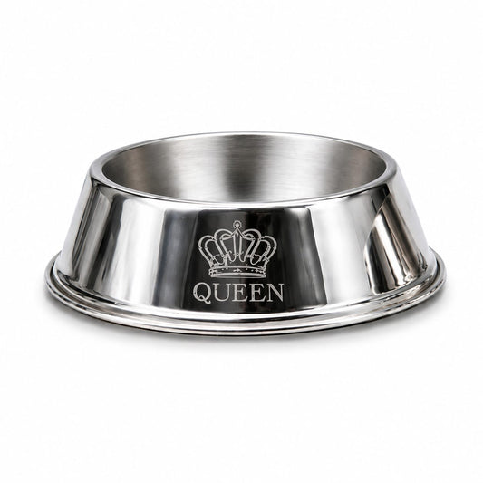 QUEEN DOG BOWL