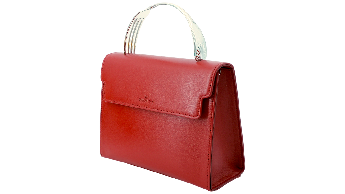 RED -FORK HANDBAG