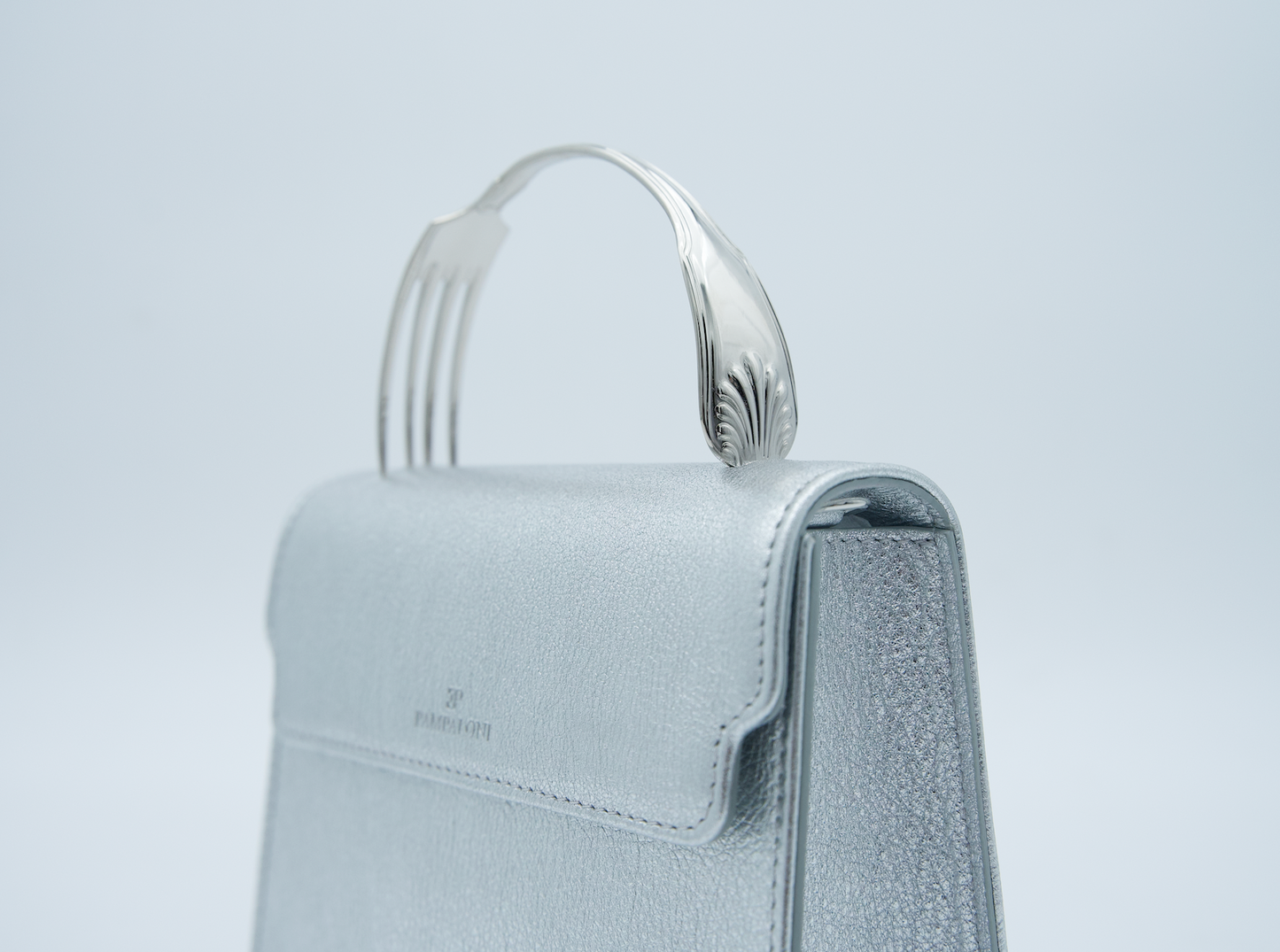 SILVER - FORK HANDBAG