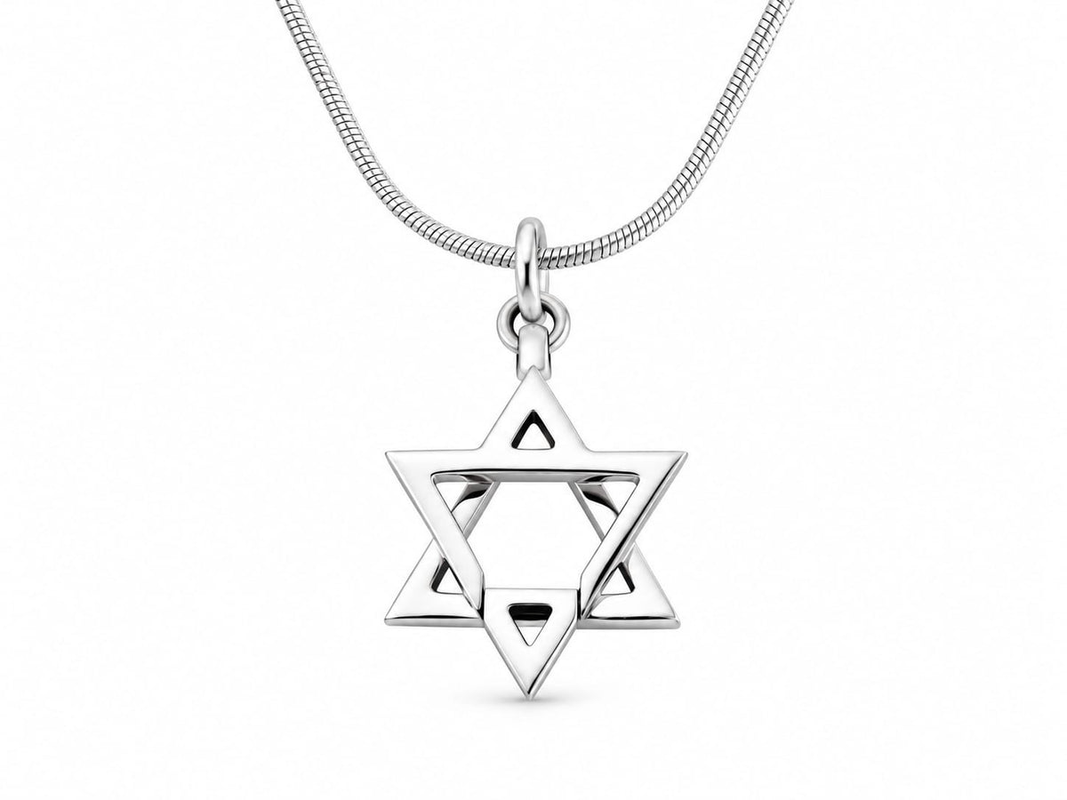 STAR & TRIANGLE PENDANT