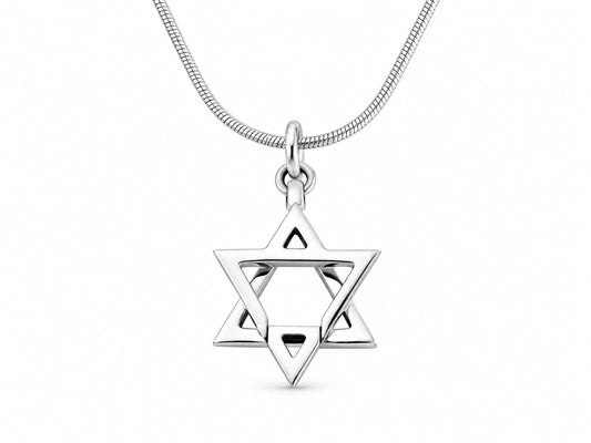 STAR & TRIANGLE PENDANT