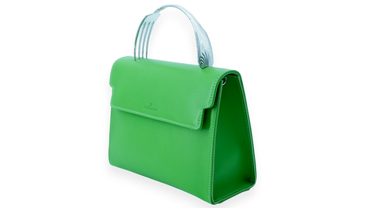 GREEN - FORK HANDBAG