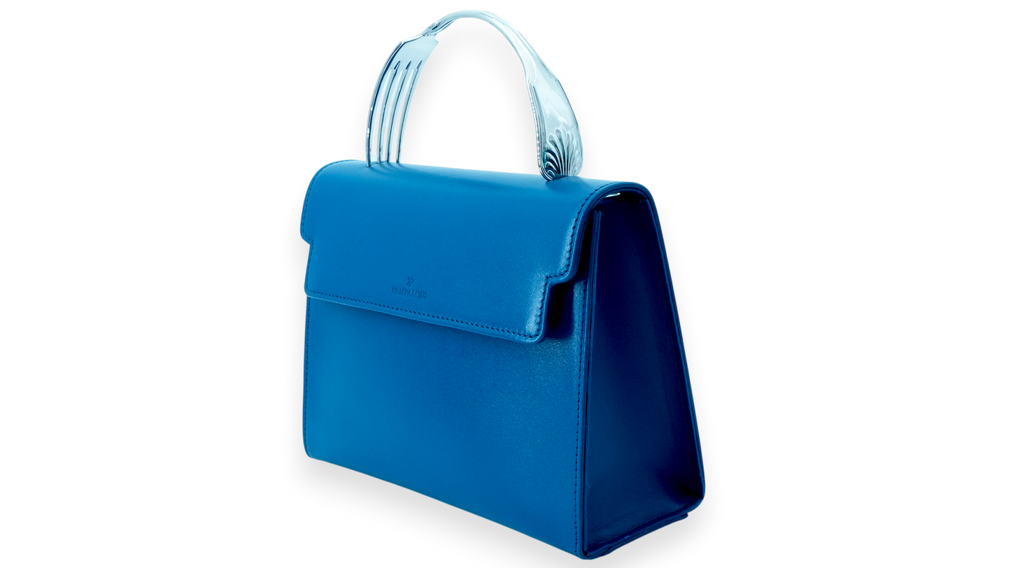 KLEIN BLUE - FORK HANDBAG