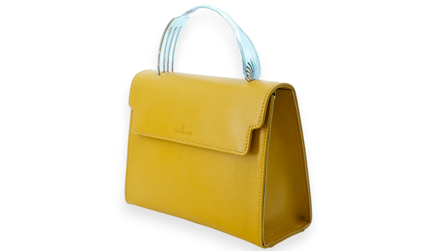 YELLOW - FORK HANDBAG
