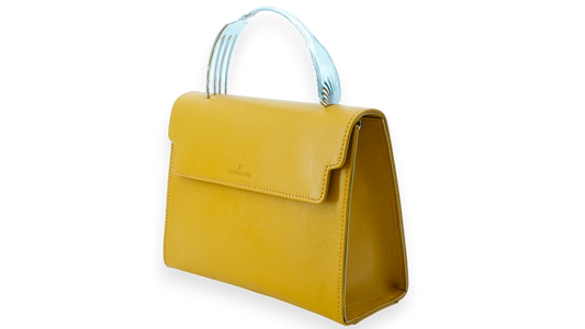 YELLOW - FORK HANDBAG